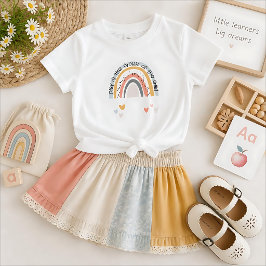 Play Is The Work Of The Child Rainbow T Shirt