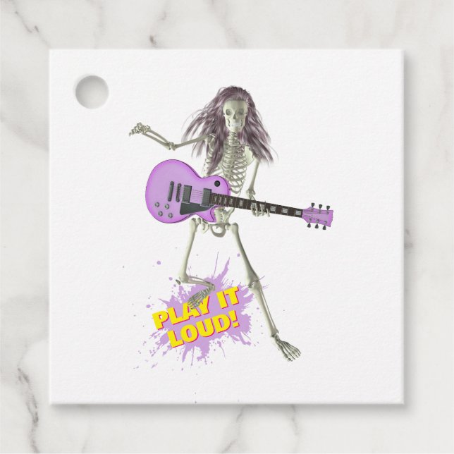 Play It Loud!  Gåvor Etiketter (Framsida)
