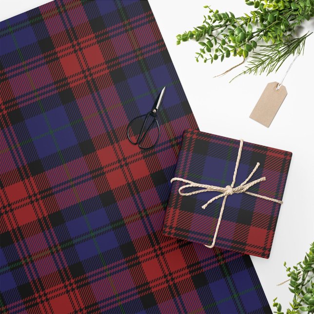 Play jul Helgdag Tartan Presentpapper (Skapare uppladdad)