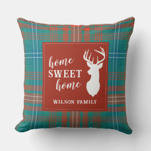 Play-Jul-Klan Wilson Family Rustic Tartan Kudde