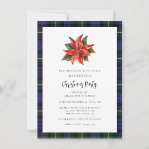 Play jul Party MacKenzie Tartan Inbjudningar