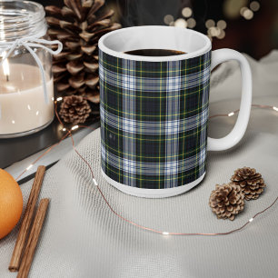 Play Klan Gordon Grönt White Tartan Kaffemugg