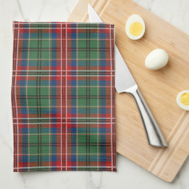 Play Klan MacCulloch Red Grönt Blue Check Tartan Kökshandduk