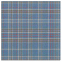 Play Klan Thompson Tartan Grått Blue Check Tyg