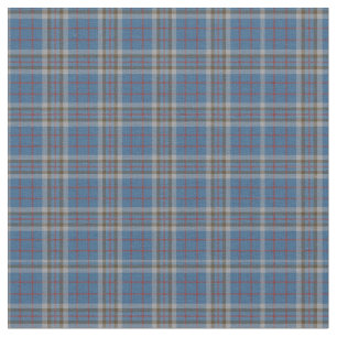 Play Klan Thompson Tartan Grått Blue Check Tyg