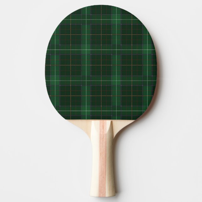 Play Klan Walsh Tartan Grönt Kontrollerad Pingisracket (Framsidan)