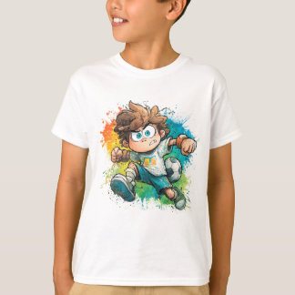 Play, Laugh, Win: Kids Game Vibes T Shirt