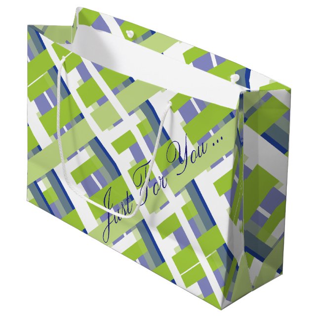 Play Lime Gift Bag (Framsidan Vinklad)