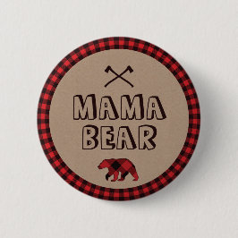 Play Lumberjack Mamma Bear Birthday Baby Shower Knapp