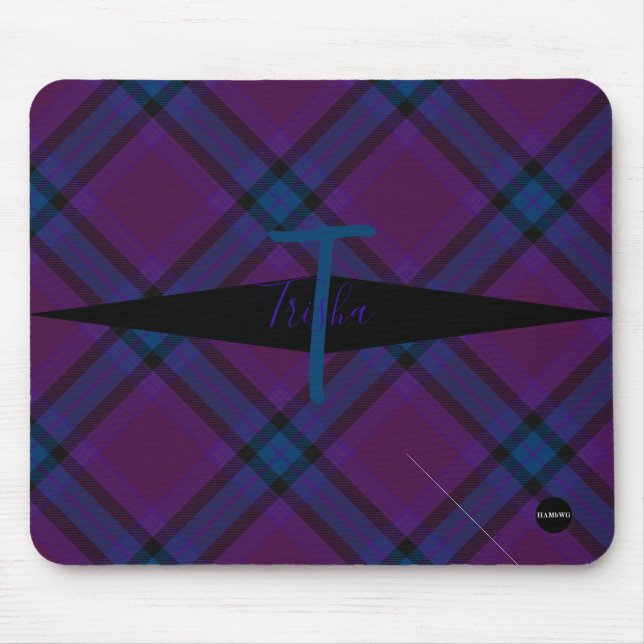 Play Mousepad - HAMbyWG - Maroon and Teal Musmatta (Framsidan)