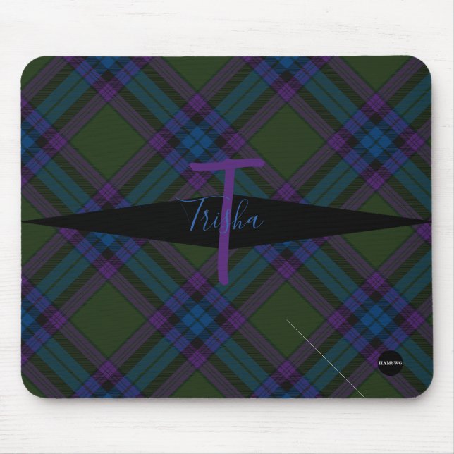 Play Mousepad - HAMbyWG - Olive, Lila Musmatta (Framsidan)