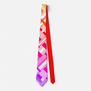 Play Ombre i Gult, Orange, Rosa och Lila Slips