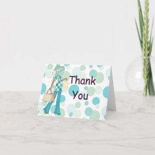 Play Polka Dot Tack Notecard (AA) Kort