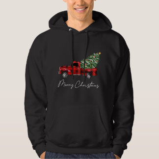 Play Red Lastbil jul God jul Julafton Tre Hoodie