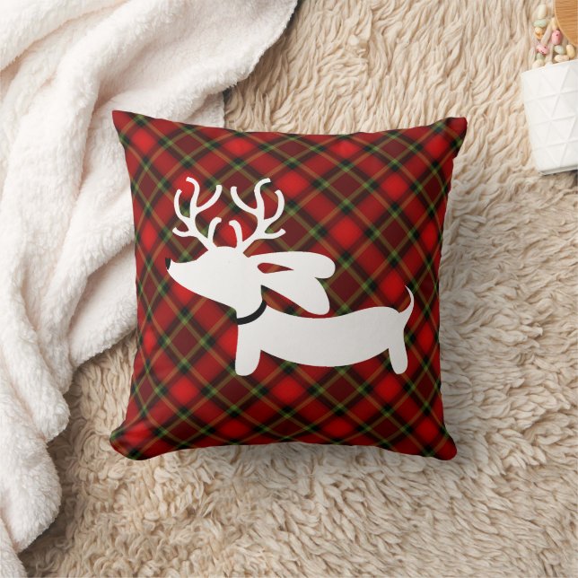 Play Reindeer Dachshund Kudde (Filt)