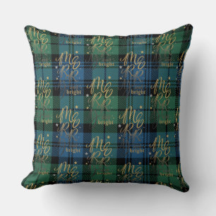 Play Rustic Campbell Merry och Bright Tartan Kudde