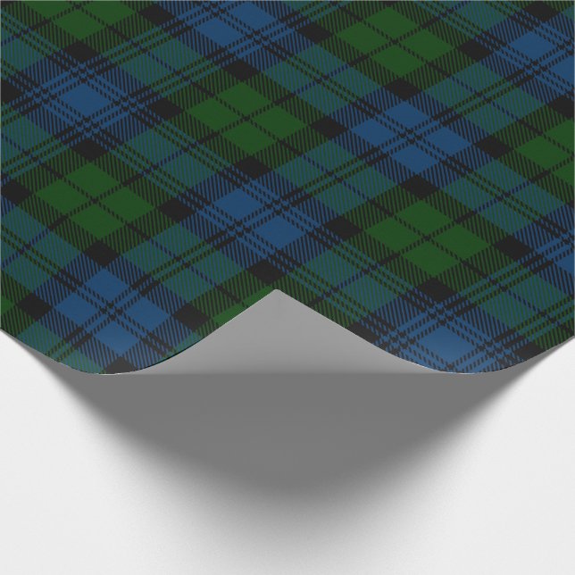 Play Rustic Campbell Militan Tartan Presentpapper (Hörn)