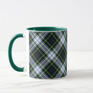 Play Rustic Grönt White Klan Gordon Tartan Mugg