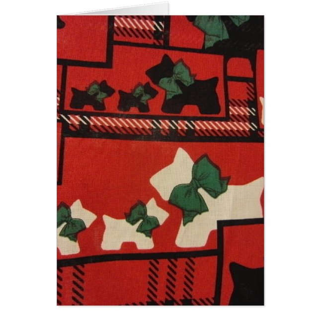 Play Scotties & Westies Hälsningskort (Framsidan)