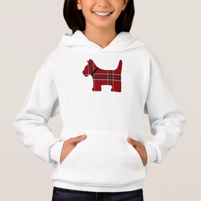 Play Scotty Hund Sweatshirt T Shirt (Framsida)