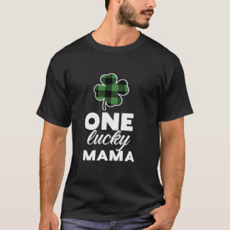 Play Shamrock One Lucky Mamma T Shirt