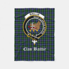 Play Sherpa Blanket Baillie Klan Tartan Scotland Fleecefilt