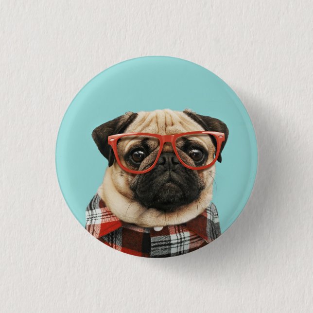 Play Shirt Pug Knapp (Framsida)