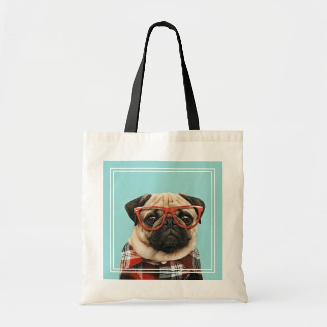 Play Shirt Pug Tygkasse (Framsidan)