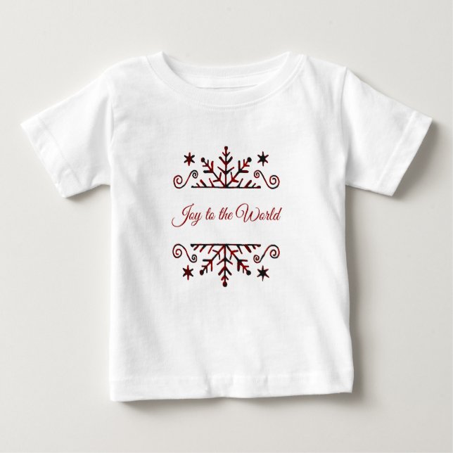 Play snowflake t shirt (Framsida)