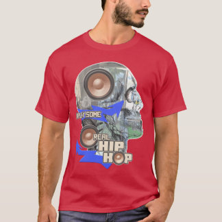 Play some real Hip Hop music DJ MC Rapper Bboy art T Shirt