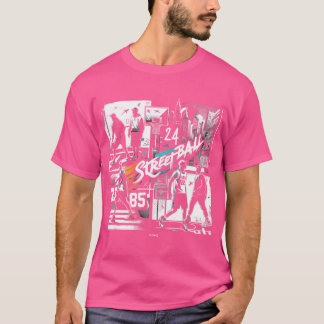Play Streetball Urban City Basketball Stil T Shirt