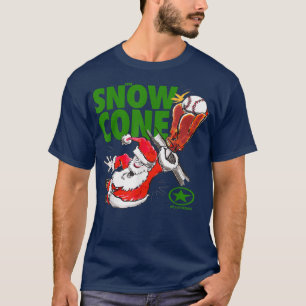Play Strong SANTA SNÖ CONE BASEBALL T Shirt