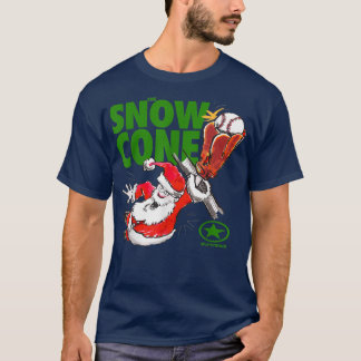 Play Strong SANTA SNÖ CONE BASEBALL T Shirt