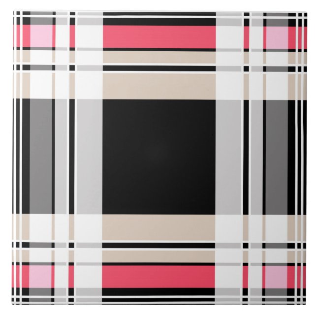 Play, tartan kakelplatta (Framsidan)