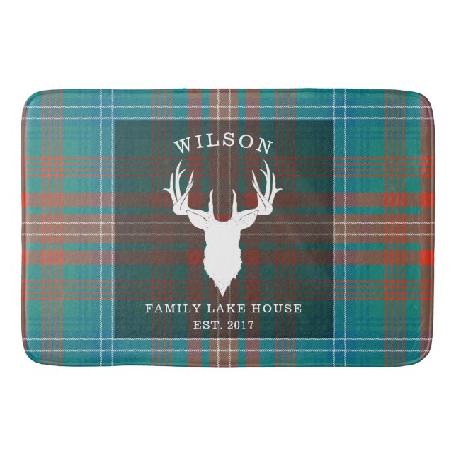 Play Tartan Klan Wilson Family Sjö House Badrumsmatta (Framsidan)