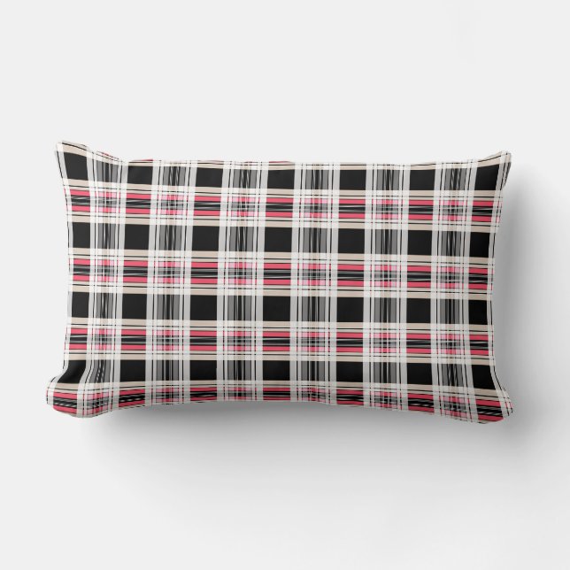 Play, tartan lumbarkudde (Framsida)