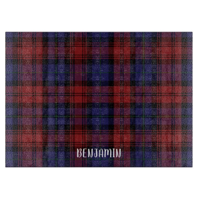 Play Tartan Red Lila Klan MacLachlan Check (Framsidan)