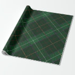 Play Tartan Walsh jul Grönt Mönster Presentpapper<br><div class="desc">Klassisk plaid grönt-kontroll för att göra dina presenter till ett helt paket för tillfällen</div>