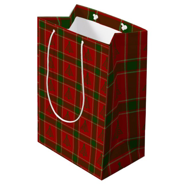 Play Träd Gift Bag (Baksidan Vinklad)