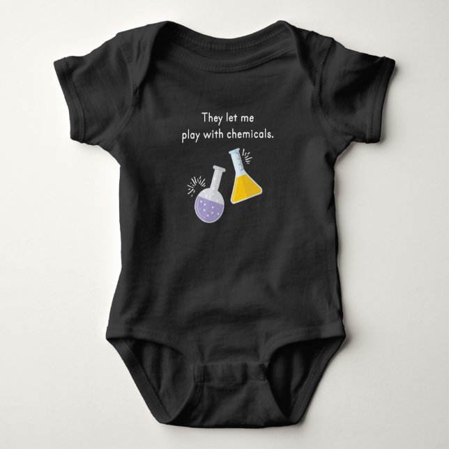 Play With Chemicals Chemist Chemistry T Shirt (Framsida)