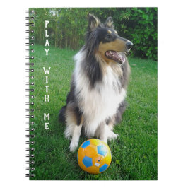 Play with me. Fans de football. Anteckningsbok