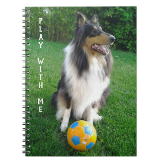 Play with me. Fans de football. Anteckningsbok