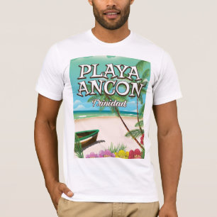 Playa Ancón Trinidad-reseaffisch T Shirt