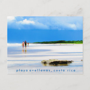 Playa Avellanas Beach-vykort Vykort