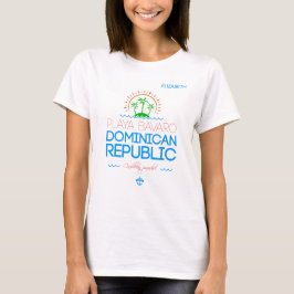 Playa Bavaro. Dominikanska republiken. Karibiska h T Shirt