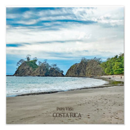 Playa Blanca Costa Rica Fototryck