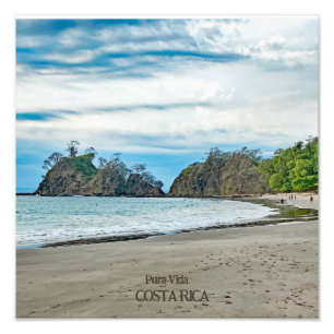 Playa Blanca Costa Rica Fototryck