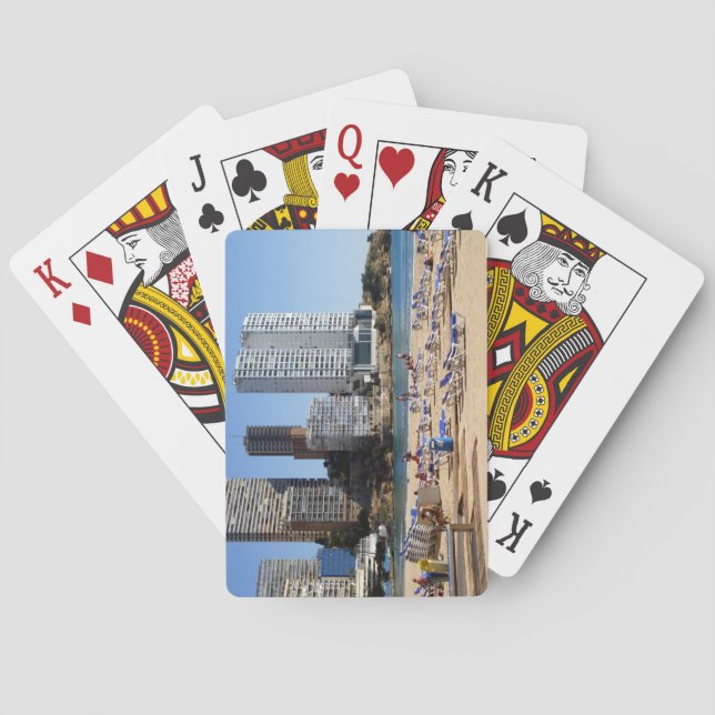 Playa de Levante de Benidorm Casinokort (Baksidan)