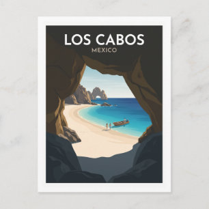 Playa del Amor Cabo San Lucas Mexiko Souvenir Vykort