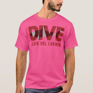 Playa Del Carmen Dive Mexiko Shark Diving T Shirt